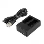 Kaksinkertainen USB-laturi SPCC1B GoPro Max