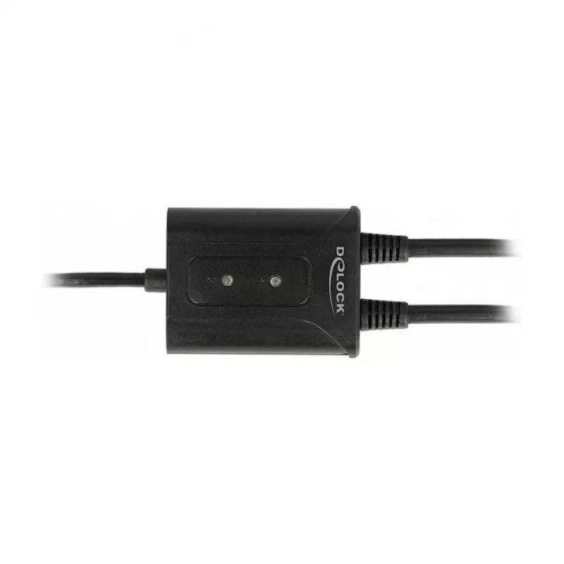 Sarjakaapeli DeLOCK 63950 USB 2.0 Type-A 2 x RS-232 DB9 musta 0,6 m