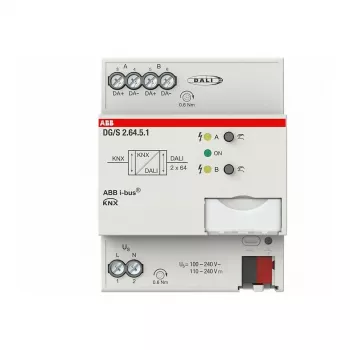 ABB Stotz S&J DALI-yhdyskäytävä Premium, 2-kertainen, REG DG/S2.64.5.1 (2CDG110274R0011)