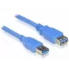 USB 3.0-A uros-naaras -kaapeli DeLOCK 82541 5 m sininen