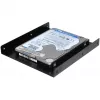Asennuskehys ultron sisäinen 1x2.5 SSD/HDD metalli musta (377213)