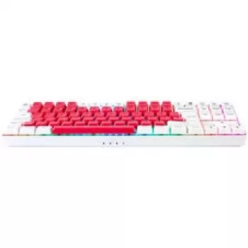 GAMIAC TKL90G -pelinäppäimistö, Kailh Blau - valkoinen/punainen