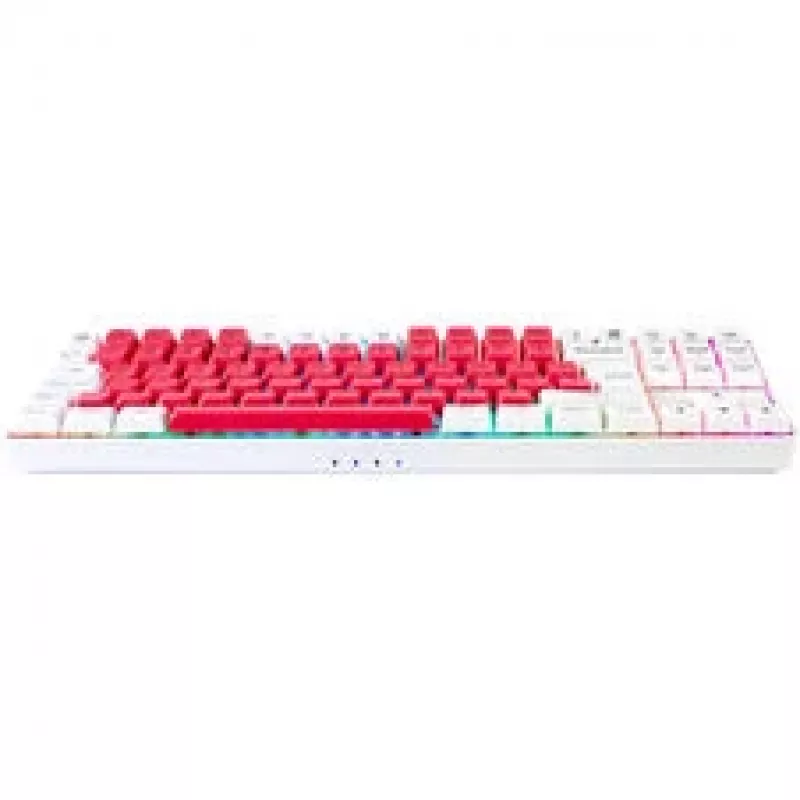 GAMIAC TKL90G -pelinäppäimistö, Kailh Blau - valkoinen/punainen