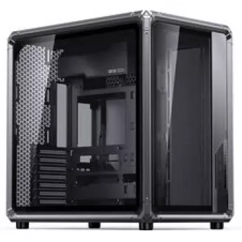 PC-kotelo Jonsbo X400, Midi-Tower ATX, karkaistu lasisivupaneeli, harmaa