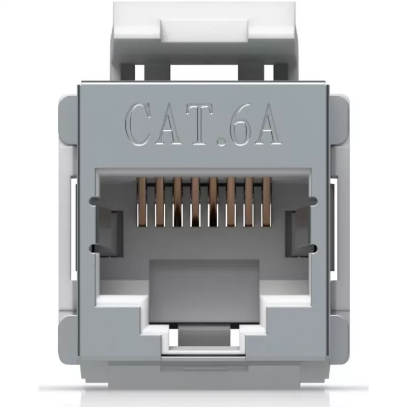 Keystone-liitin Ubiquiti UACC-Keystone-Coupler-C6A litteä ruostumaton teräs RJ-45