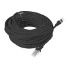 Verkkokaapeli LANBERG Cat5e PCU5-10CC-1500-BK RJ-45–RJ-45 15 m musta U/UTP