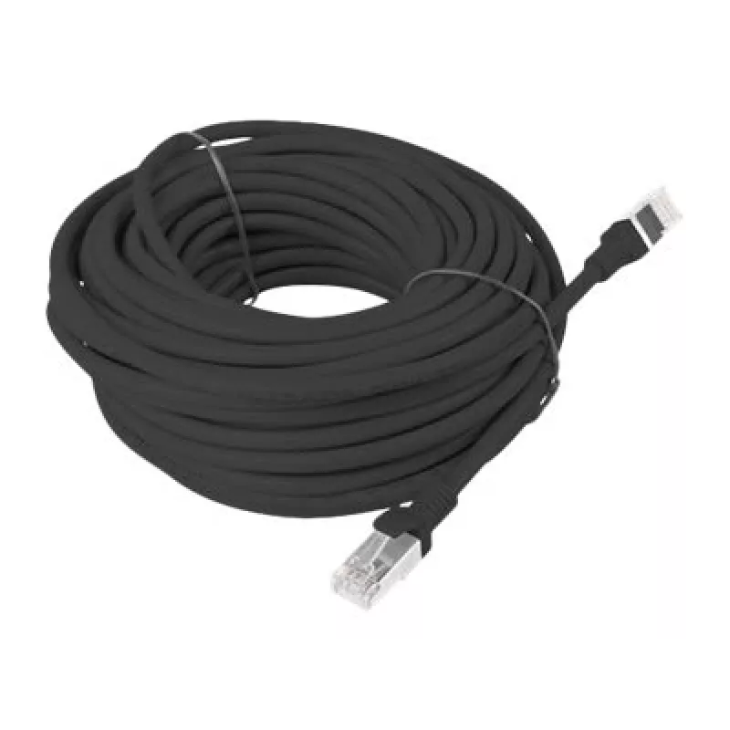 Verkkokaapeli LANBERG Cat5e PCU5-10CC-1500-BK RJ-45–RJ-45 15 m musta U/UTP