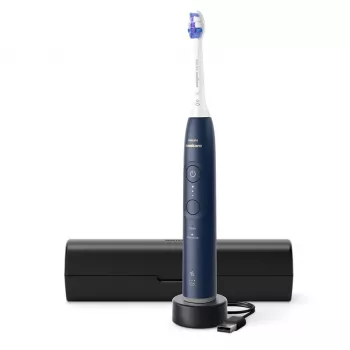 Sähköhammasharja Philips Sonicare Series 6100 HX7403/05 — ladattava, Li‑Ion-akku, tilat Sensitive & Daily Clean, tummansininen