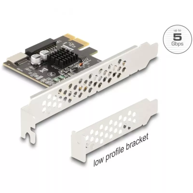 DeLOCK 90344 sisäinen USB 3.2 Gen 1 -sovitin PCIe USB Type-C