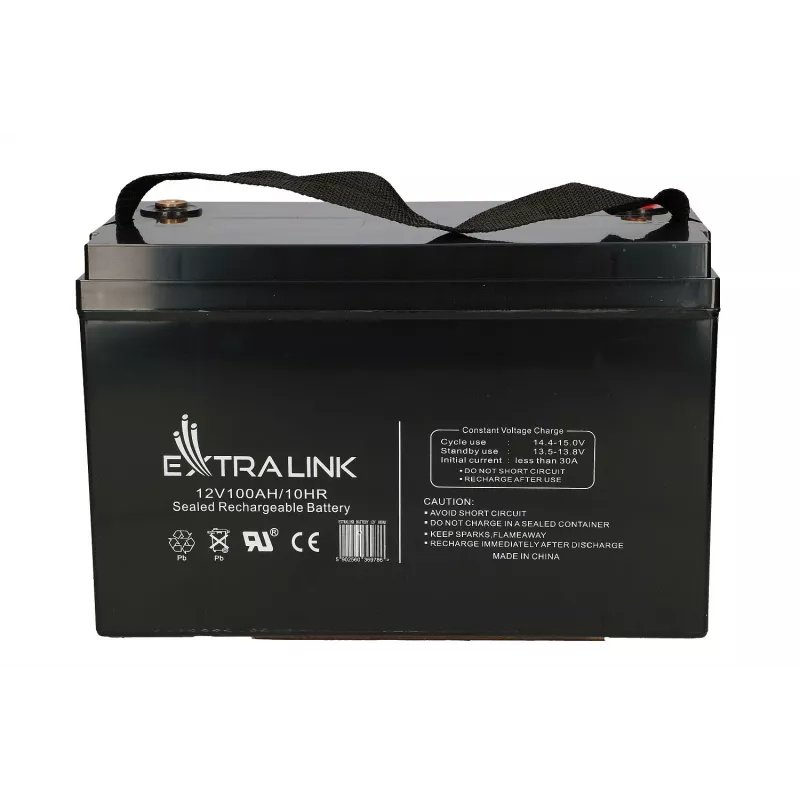 Extralink akku AGM 12V 100Ah huoltovapaa
