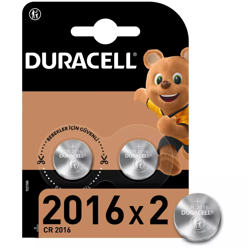 Duracell 2016 kertakäyttöparisto CR2016 litium
