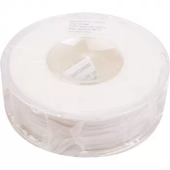 3D-tulostusfilamentti TPU, 1,75 mm, 1 kg, valkoinen