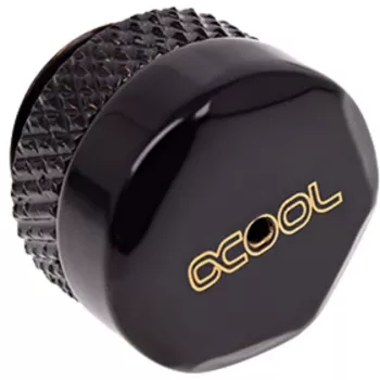 Alphacool Eiszapfen paineenpoistoventtiili G1/4 - syvänmusta (17361)