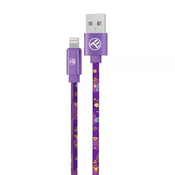 USB-Lightning-kaapeli Tellur TLL155601 1 m, 3A, violetti