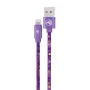 USB-Lightning-kaapeli Tellur TLL155601 1 m, 3A, violetti