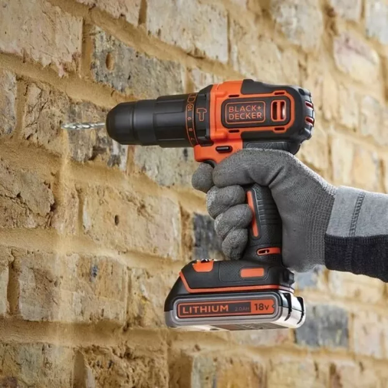 Black & Decker BDCHD18K1B2-QW porakone 1400 kierr./min