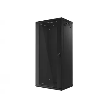 Lanberg seinäasennettava kaappi 19'' purettu litteä pakkaus 27U/600x450mm musta