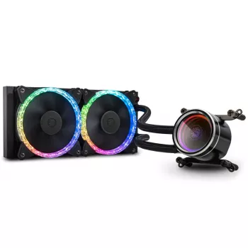 All-in-One-nestejäähdytin BitsPower Cyclops 240 – musta/hopea, 240 mm:n jäähdytin