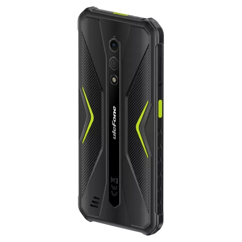 Ulefone Armor X12 Pro 4/64GB musta/vihreä ilman laturia