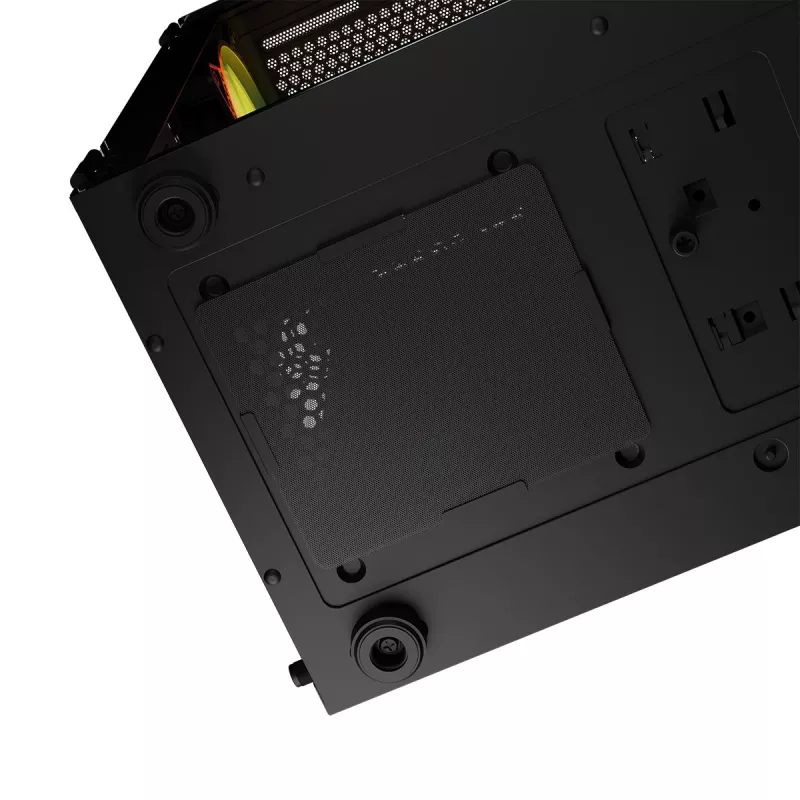 Tietokonekotelo Logic Concept Portos Mini ARGB Micro ATX musta