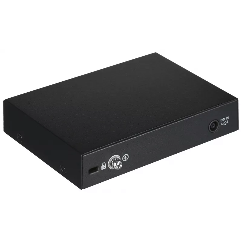 Dahua Technology PFS3006-4ET-60 hallitsematon L2 Fast Ethernet (10/100) Power over Ethernet (PoE) musta