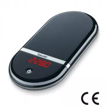 Beurer 70445 KS 36 keittiövaaka digitaalinen musta kannettava 2 kg Rang