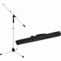 Mikrofoniteline Omnitronic MS-1W puomilla – valkoinen