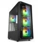 PC-kotelo Sharkoon TK4 RGB Midi Tower musta
