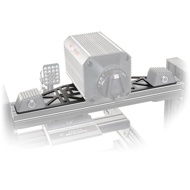 Asennusteline Asetek SimSports 460×120×5 mm, teräs, musta