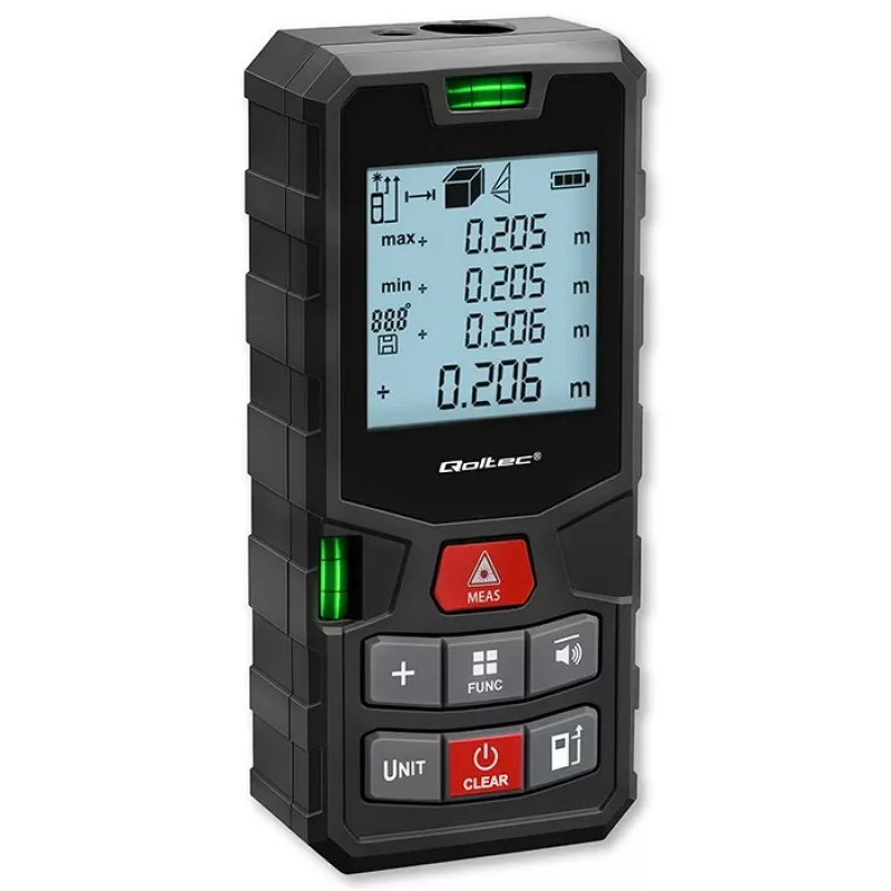 Lasermittalaite vesivaa'alla 120 m