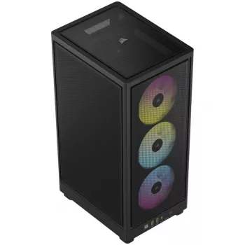 Corsair RGB AIRFLOW PC-kotelo 2000D musta Mini-ITX sisältää virtalähteen Ei SFX