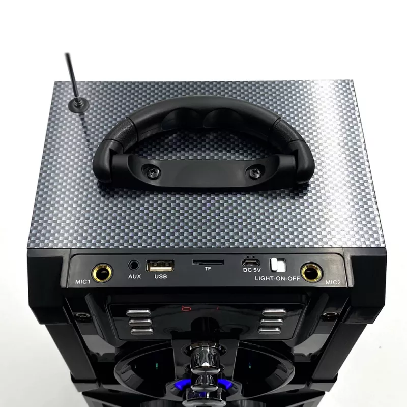 Stereo-kannettava kaiutin Media-Tech PARTYBOX BT MT3150 musta
