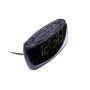Herätyskelloradio Adler AD 1121 — herätyskelloradio, FM/AM-viritin, LED-näyttö, paristovarmistus, musta