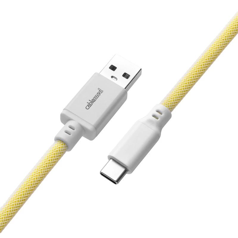 Cablemod CM-CKCA-CW-YW150YW-R USB-kaapeli 1,5 m USB A USB C keltainen (CM-CKCA-CW-YW150YW-R)