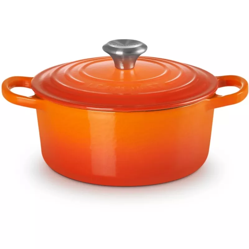 Le Creuset Signature -pata pyöreä 18 cm vulkaaninen