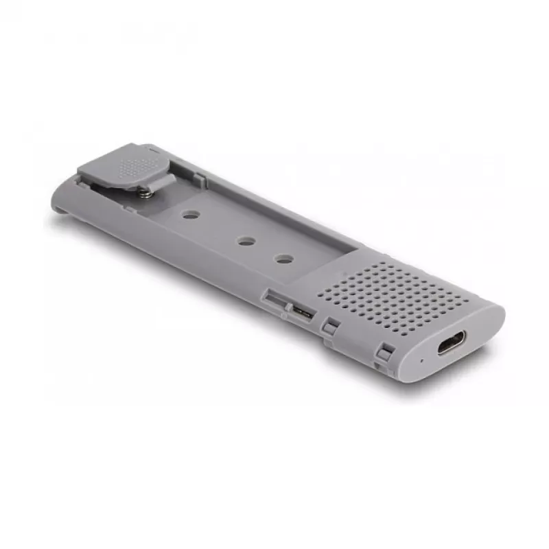 SSD-kotelo DeLOCK ulkoinen USB Type-C -combo-kotelo M.2 NVMe PCIe- tai SATA-SSD-asemalle työkaluitta