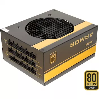 SAMA FTX-850-B ARMOR 850W, tietokoneen virtalähde musta, 4x PCIe, kaapelinhallinta, 850 wattia