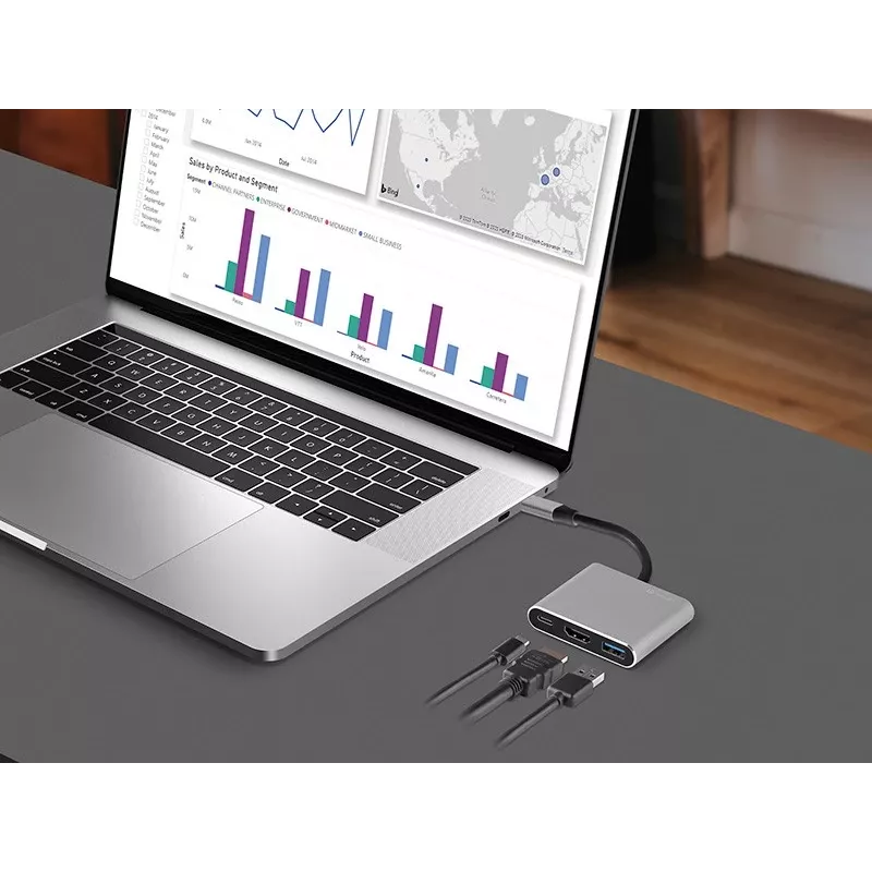 Sovitin A-1, USB-C HDMI 4K, USB 3.0, PD 100W