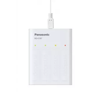 PANASONIC Eneloop Smartplus BQ-CC87 USB-laturi + 4x AA 2000 mAh (K-KJ87MCD40USB)