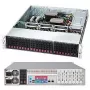 Supermicro SC216 BE1C-R920LPB - Rack - rack-mountable - 2U - parannettu, laajennettu ATX - SATA/SAS - Hot-Swap 920 wattia - musta
