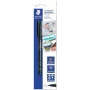 Kuitukärkikynä Staedtler 313-9 BK-1 korkealaatuinen muste