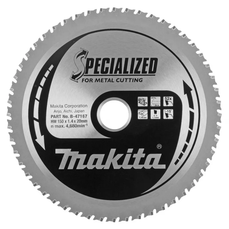 Makita B-47167 pyörösahanterä 1 kpl
