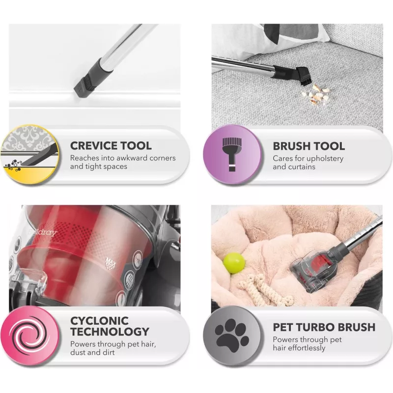 Pölynimuri Beldray BEL0700TBVDE Compact Pet Plus