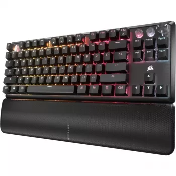Mekaaninen tenkeyless-näppäimistö CORSAIR K70 PRO TKL — RGB-valaistu, kompakti asettelu
