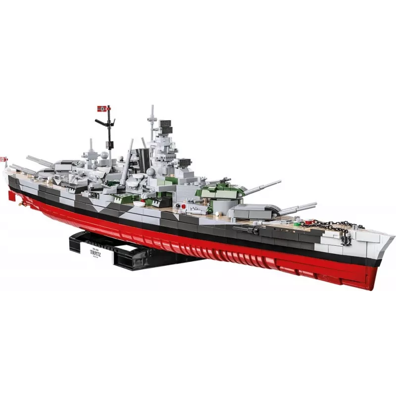 COBI 4839 Historical Collection taistelulaiva Tirpitz rakennuspalikkasarja, 2810 osaa, 1:300