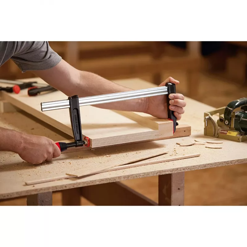 F-ruuvipuristin BESSEY TPN20BE 20 cm alumiini musta punainen