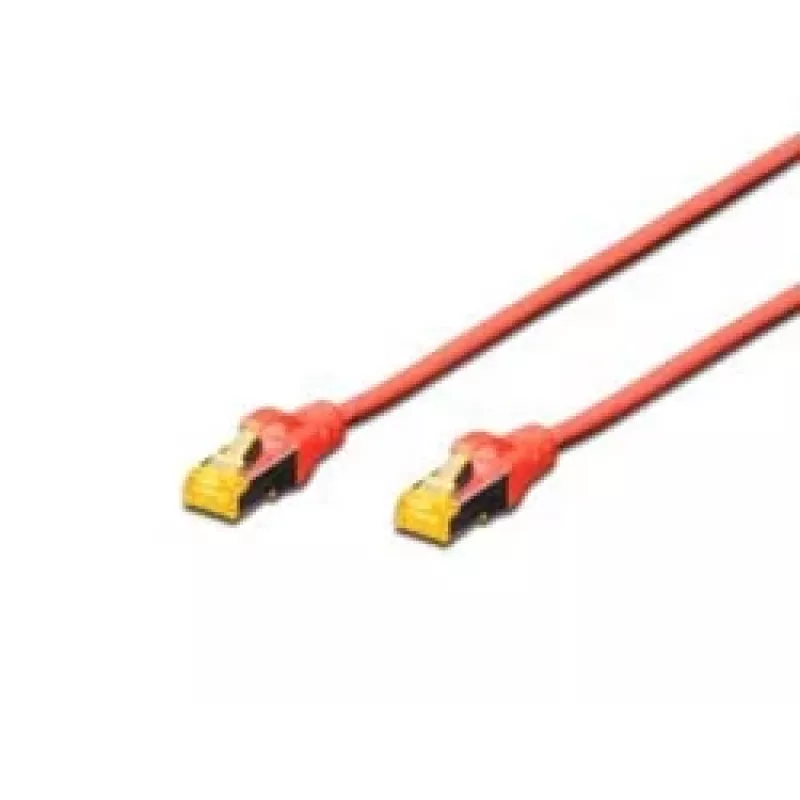 Verkkokaapeli Digitus CAT 6A S/FTP RJ-45 Cat6a 2m punainen