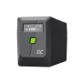Green Cell PowerProof UPSLM360 650VA / 360W line-interactive UPS-laite LCD-näytöllä, 12V 7Ah