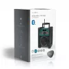 Radio Nedis RDDB3100GN 15W Bluetooth IP65 musta/vihreä