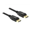 DeLOCK - DisplayPort-kaapeli - DisplayPort (M) - DisplayPort (M) - 1,5 m - 4K-tuki - musta (85508)